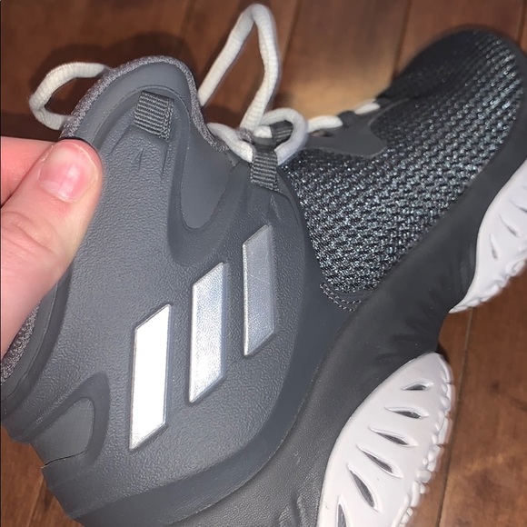 grey adidas sneakers - Picture 4 of 4
